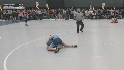 113 lbs Champ. Rd Of 16 - Garrett Williams, Pinnacle Wrestling School vs Brison Romero, Wrestling Academy Of The Rockies