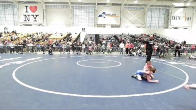 50 lbs Quarterfinal - Dominick Pendl, Unattached vs Caden Bauer, Keall You Wrestling