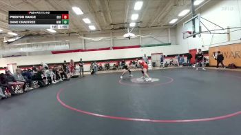 165 lbs Round 3 (4 Team) - Preston Hance, Shoshoni vs Dane Crabtree, Newcastle