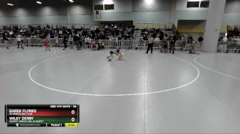 53 lbs Cons. Round 5 - Darek Flores, ISI Wrestling Club vs Wiley Derby, Summit Wrestling Academy