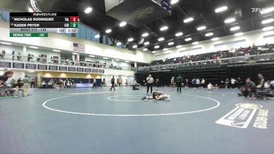 149 lbs 3rd Place Match - Nicholas Rodriguez, Palomar College vs Kaden Pryor, Cuesta College