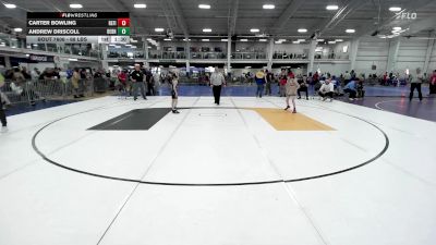 68 lbs Semifinal - Carter Bowling, Refinery WC vs Andrew Driscoll, Dedham