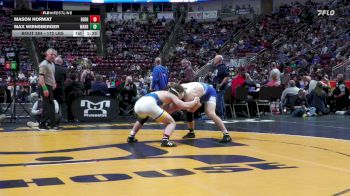 172 lbs Semifinal - Mason Horwat, Derry Area vs Max Wirnsberger, Warrior Run