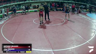 138 lbs Quarters & Wb (16 Team) - ANTHONY DELGADO, Nevada GOLD vs Cole Fenwick, Utah Black