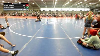 56 lbs Rr Rnd 2 - Elijah Torres, Ruthless vs Dom Mazzerle, Kraken