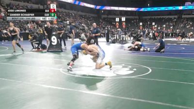 144 lbs Round Of 32 - Jose Limones, Gilroy (CC) vs Zander Schaefer, Clovis (CS)