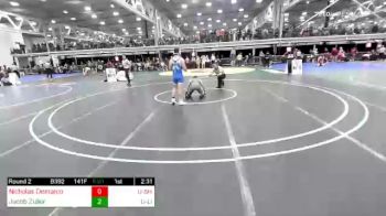 141 lbs Rr Rnd 2 - Nicholas Demarco, Shu vs Jacob Zuller, Liu