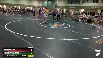 220 lbs Round 1 (6 Team) - James Miller, Delaware vs Royce Deckard III, Indiana Prospects