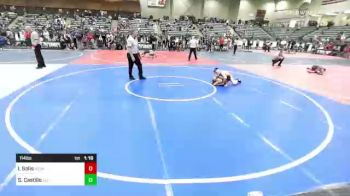 114 lbs Semifinal - Isaid Solis, Nevada Elite vs Samson Castillo, All In Wr Ac