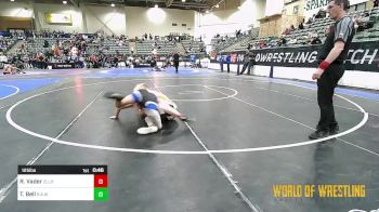 125 lbs Consi Of 16 #2 - Ryan Vader, Zillah vs Trenton Bell, Rollers Academy Of Wrestling