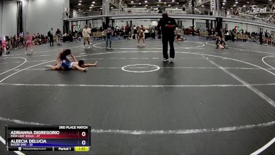 107 lbs Placement (4 Team) - Adrianna Digregorio, MGW Lost Souls vs Aleecia Delucia, RaZor GWC