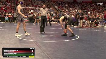 1A-150 lbs Champ. Round 1 - Ruger Kincaid, Baxter vs William Lawson, Pocahontas Area