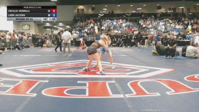 132 lbs Round Of 64 - Cecilia Verrilli, CT vs Libbi Jacobs, MI