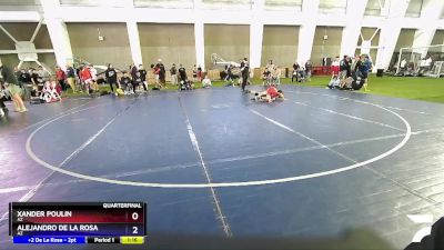 92 lbs Quarterfinal - Xander Poulin, AZ vs Alejandro De La Rosa, AZ