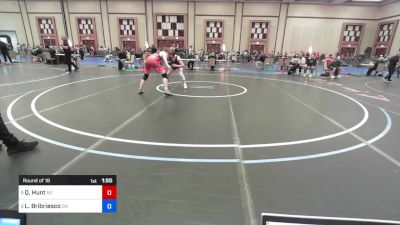 150 lbs Round Of 16 - Quinn Hunt, Ny vs Liam Bribriesco, Oh