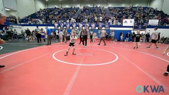 43 lbs Round Of 16 - Bodee Coffman, Piedmont vs Jase Wilson, Midwest City Bombers Youth Wrestling Club