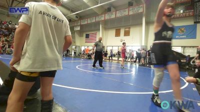 140 lbs Rr Rnd 1 - Teddy Galligher, Barnsdall Youth Wrestling vs Jake Taylor, RAW