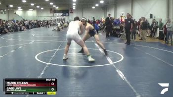 168 lbs Quarterfinal - Gage Love, Mattawan Wrestling vs Mason Collins, Metro Detroit Region Affiliated