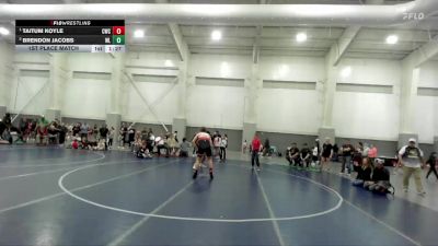 175 lbs 1st Place Match - Taitum Koyle, Champions Wrestling Club vs Brendon Jacobs, Team Prestige Wrestling