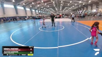 44 lbs 2nd Place Match - Kendal Martinez, Maverick Elite Wrestling Club vs Paxton Kaerwer, ReZults Wrestling