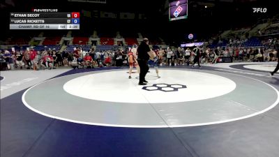 190 lbs Champ. Rd Of 16 - Ethan Secoy, GA vs Lucas Ricketts, KY