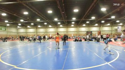110 lbs Rr Rnd 3 - Isabella Thiel, LADY WARRIORS UNITED /BLACK 46:5 -GHSE vs Kelsie Strong, USAW Maine - GHSE