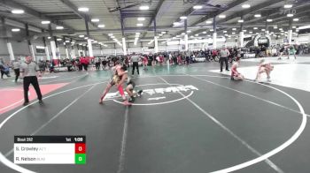 109 lbs Round Of 16 - Solomon Crowley, AZ Tilters vs Ryder Nelson, BlackCat WC