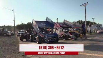 Full Replay | Winged Sprints at Berlin Raceway 8/12/23