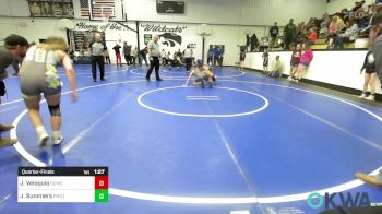 106-112 lbs Quarterfinal - Joseph Veloquio, Dark Cloud Wrestling Club vs Jason Summers, Pryor Tigers