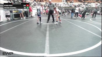 80 lbs Rr Rnd 3 - Ryker Peck, Standfast OKC vs Colton Chappell, Shelton Wrestling Academy