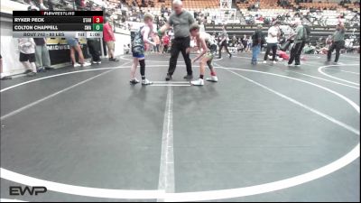 80 lbs Rr Rnd 3 - Ryker Peck, Standfast OKC vs Colton Chappell, Shelton Wrestling Academy