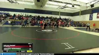 113 lbs Semifinal - Nolan Crosby, Mt. Spokane vs Gerardo Hernandez, Tonasket