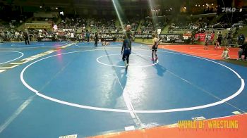 60 lbs Consi Of 8 #2 - Talon Stuart, Nebraska Boyz vs DeAndre Denmark Jr, Deer Creek Wrestling Club