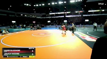 138 lbs Champ. Round 1 - Lincoln Hazzard, Zillah vs Xavier Blackmore, Silas