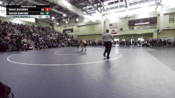 165 lbs Cons. Round 3 - Isaac Zacarias, SAN FERNANDO vs Oscar Sanchez, GRANADA HILLS