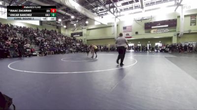 165 lbs Cons. Round 3 - Isaac Zacarias, SAN FERNANDO vs Oscar Sanchez, GRANADA HILLS