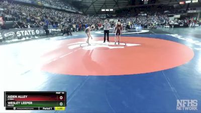 3A 106 lbs Cons. Round 2 - Aiden Alley, O`Dea vs Wesley Leeper, Kelso