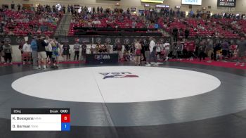 65 kg Quarters - Koy Buesgens, Minnesota vs Drew Gorman, Teknique Wrestling