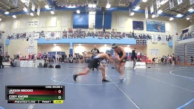 150 lbs Cons. Round 3 - Cody Knorr, Mountain View vs Jaxson Brooks, Rigby