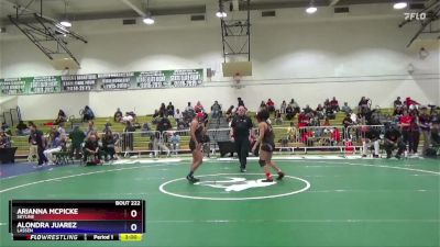 138 lbs 3rd Place Match - Alondra Juarez, Lassen vs Arianna McPicke, Skyline
