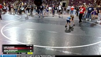 38-42 lbs 1st Place Match - Liam Sumner, Mile High Wrestling Club vs Noah Rodriguez, Ridge Wrestling Club