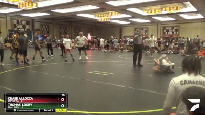 117 lbs Finals (8 Team) - Thomas Looby, Team Alien vs Chase Allocca, Empire WA