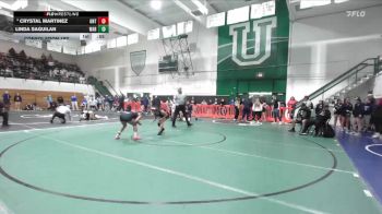 135 lbs Consolation 1st - Linda Saguilan, Warren vs Crystal Martinez, Ontario