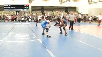 134-H lbs Consi Of 8 #2 - Mehki Hill, Keystone Wrestling Academy vs Preston Smilyk, Dover Bandits