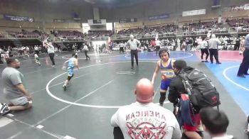 70 lbs Rr Rnd 4 - Moxx Lopez, Other Team vs Bentley Churape, Pomona Elite