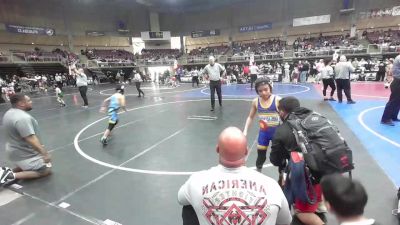 70 lbs Rr Rnd 4 - Moxx Lopez, Other Team vs Bentley Churape, Pomona Elite