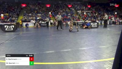 67 lbs Quarterfinal - Greggy Bachmann, Germantown Academy vs Maddox Gavrish, Penn Trafford