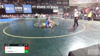 3A 160 lbs Cons. Round 2 - Kael Ball, Kennewick vs Jay Johnson, Chief Sealth