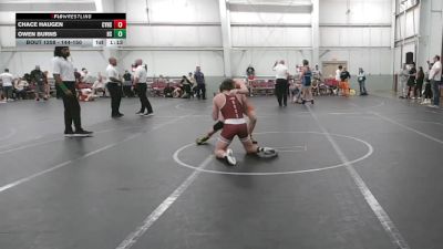 144-150 lbs Cons. Round 1 - Chace Haugen, Central York High School vs Owen Burns, Black Sheep