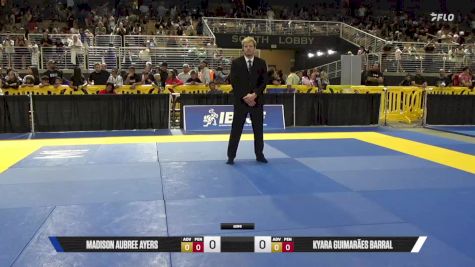 Kyara Guimarães Barral vs Madison Aubree Ayers 2025 Pan Kids Jiu-Jitsu IBJJF Championship